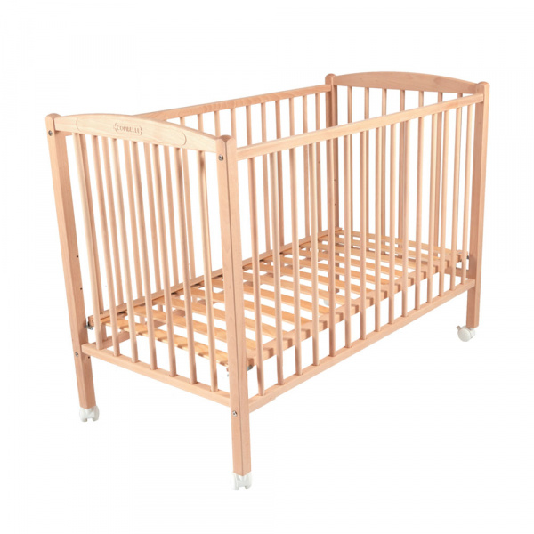 Lit bébé arthur 60x120 brut Combelle