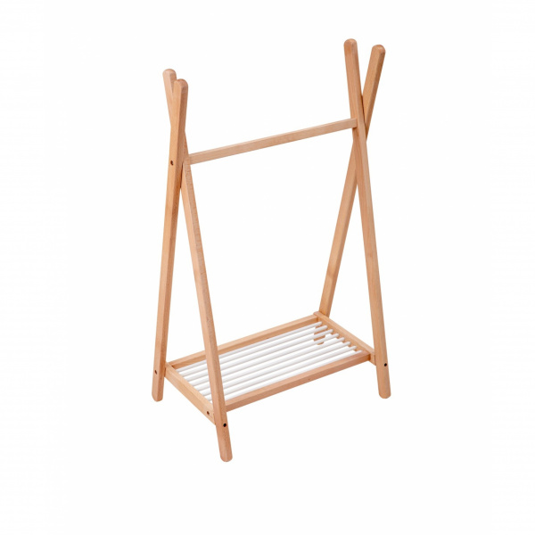 Portant à vêtements pour enfant léandre hybride blanc Combelle