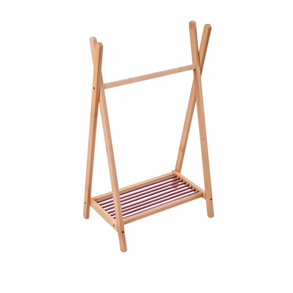 Portant à vêtements pour enfant léandre hybride vieux rose Combelle