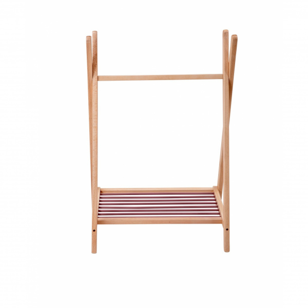 Portant à vêtements pour enfant léandre hybride vieux rose Combelle