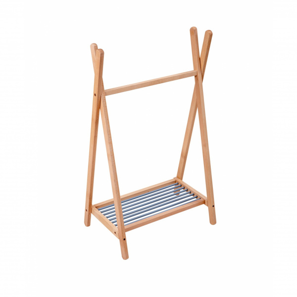 Portant à vêtements pour enfant léandre hybride blanc Combelle