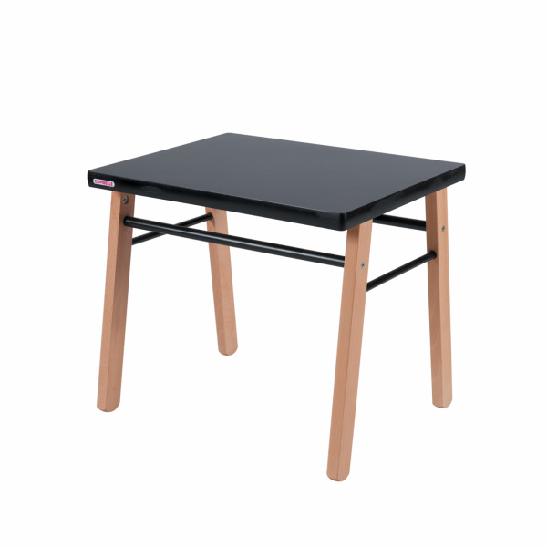 Petite table enfant gabriel hybride noir Combelle