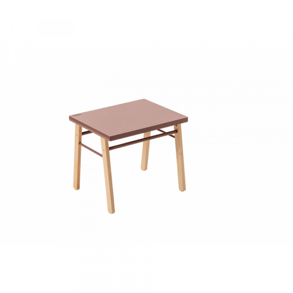 Petite table enfant gabriel hybride vieux rose Combelle