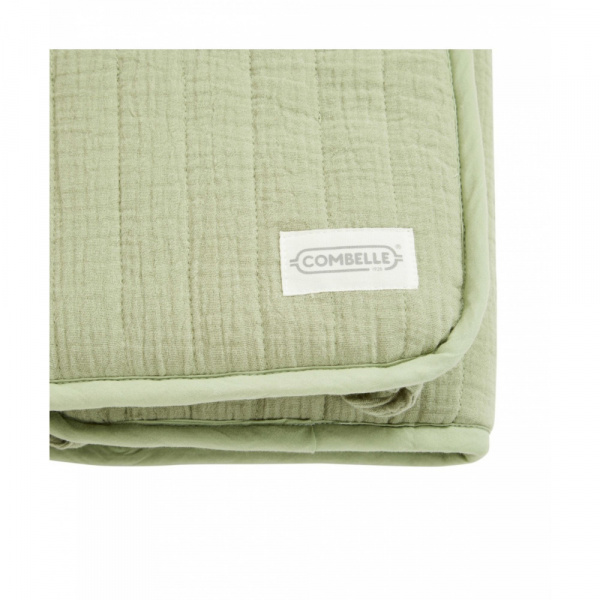 Protège barreaux de lit modulable bucolique vert Combelle
