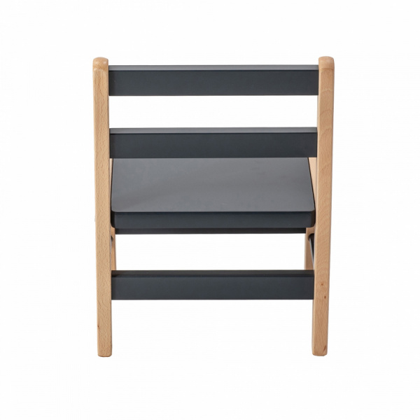 Petite chaise basse enfant louise anthracite Combelle