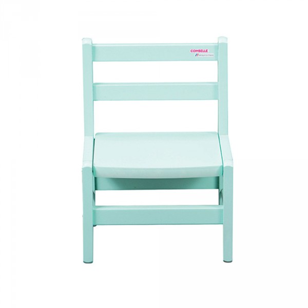 Chaise basse laque vert mint Combelle