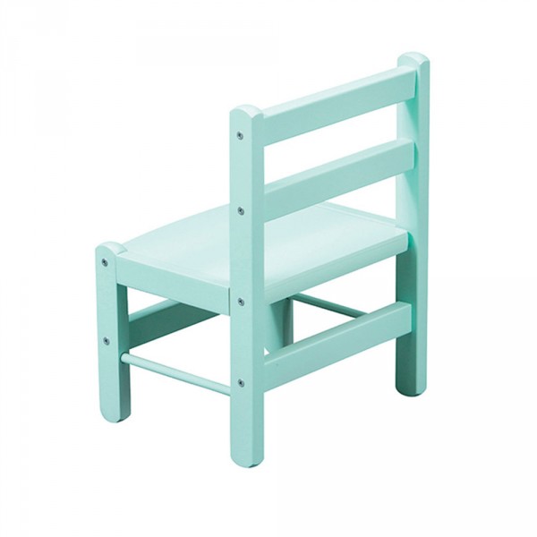 Chaise basse laque vert mint Combelle