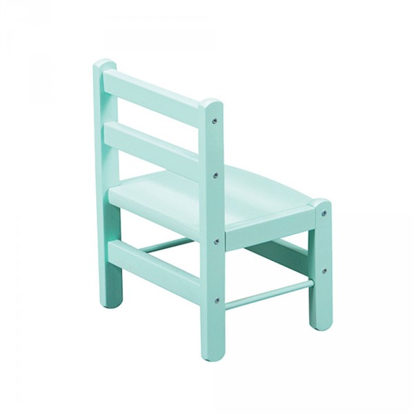Chaise basse laque vert mint Combelle