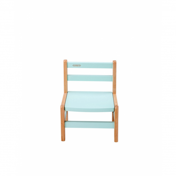 Table enfant gabriel + chaise basse louise hybride blanc Combelle