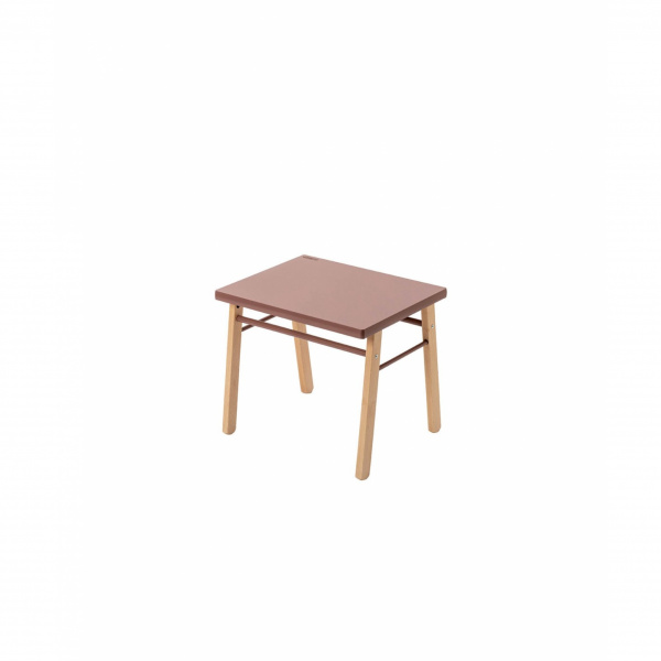 Table enfant gabriel + chaise basse louise hybride blanc Combelle