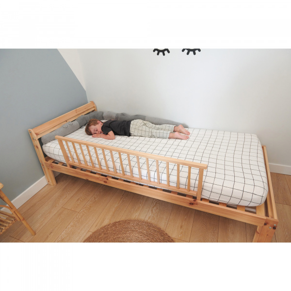 Barrière de lit 35x127cm audrey vernis naturel Combelle