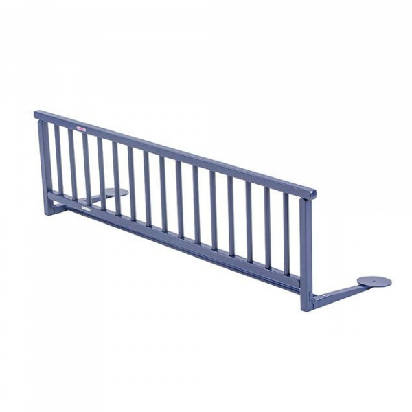 Barrière de lit bois laqué bleu Combelle