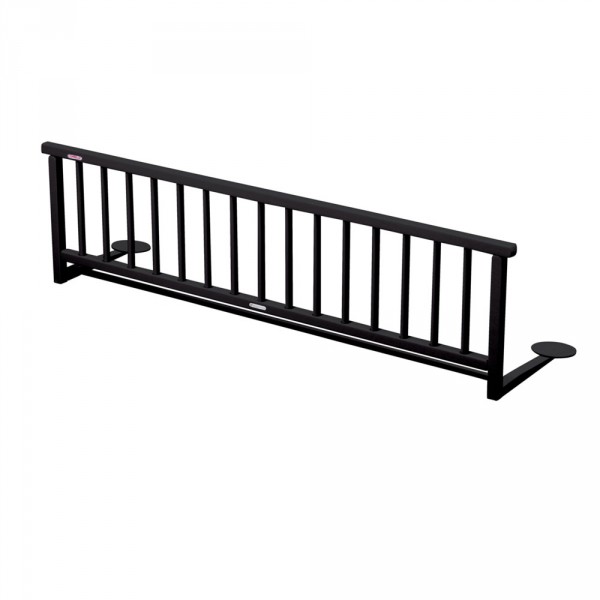 Barrière de lit 35x127cm laque noir Combelle