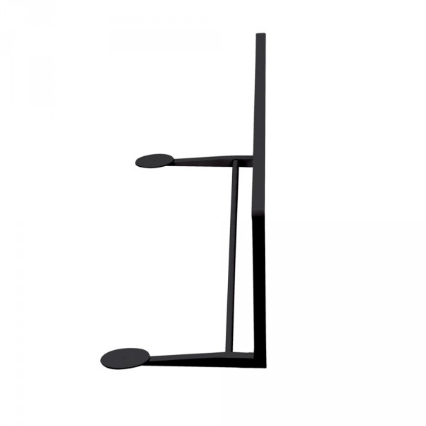 Barrière de lit 35x127cm laque noir Combelle