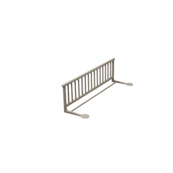 Barrière de lit 35x127cm laque gris clair Combelle