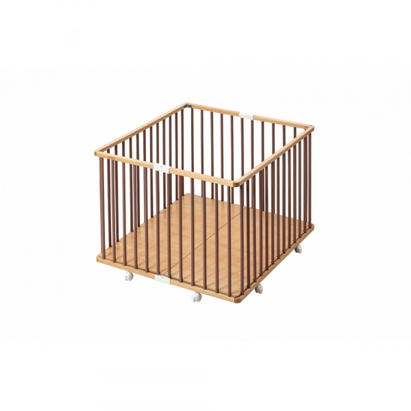 Parc bébé pliable gaby vernis naturel Combelle