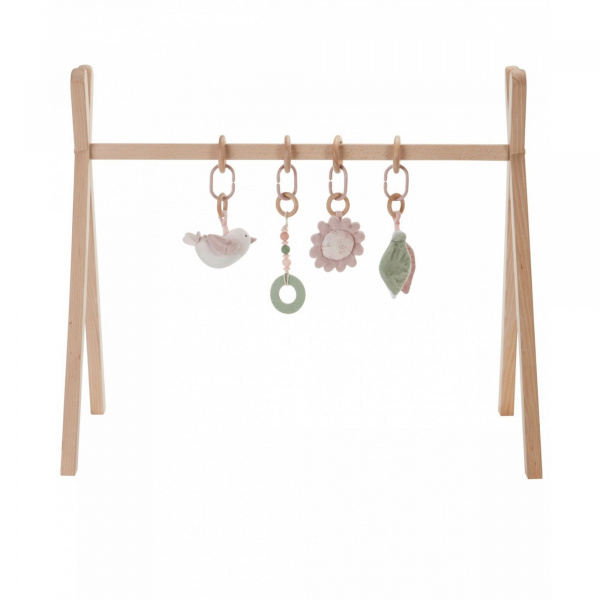 Arche de jeux en bois avec son set d'activités ecru Combelle