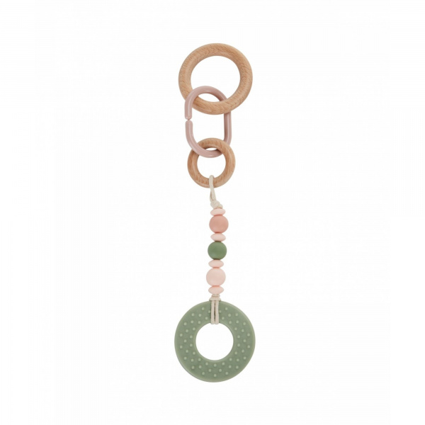 Arche de jeux en bois avec son set d'activités ecru Combelle