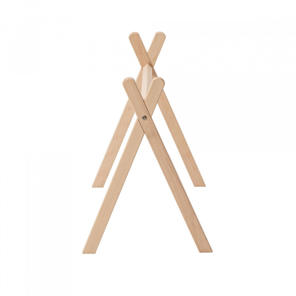 Arche de jeux en bois avec son set d'activités vert Combelle