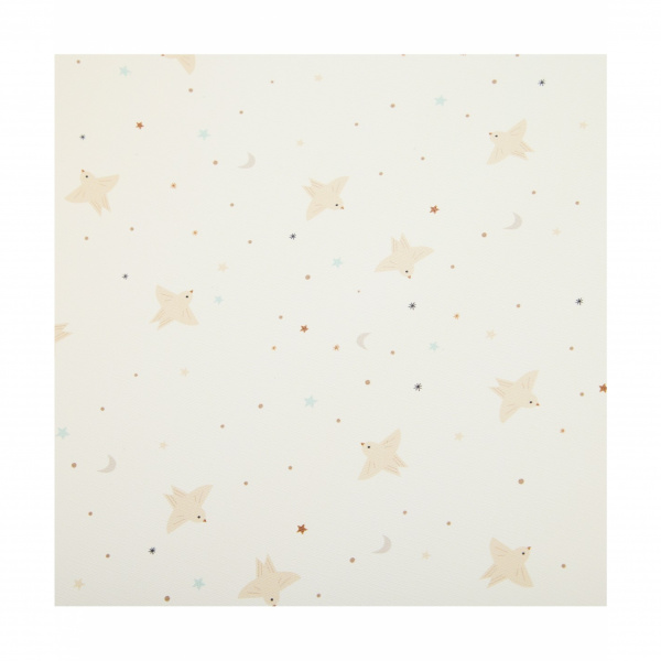 Matelas à langer hirondelles écru Combelle