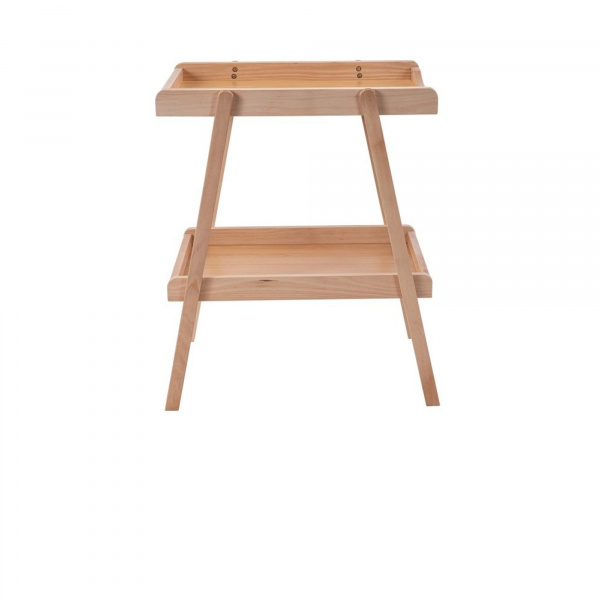 Table à langer avec 2 plateaux léna vernis naturel Combelle