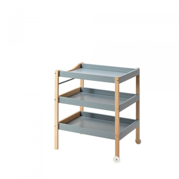 Plateau supplémentaire pour table à langer margot hybride bleu gris Combelle