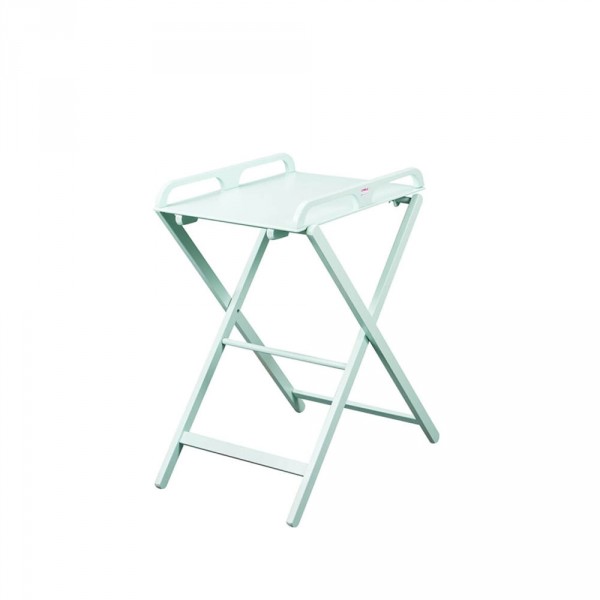 Table à langer jade pliante laque vert mint Combelle