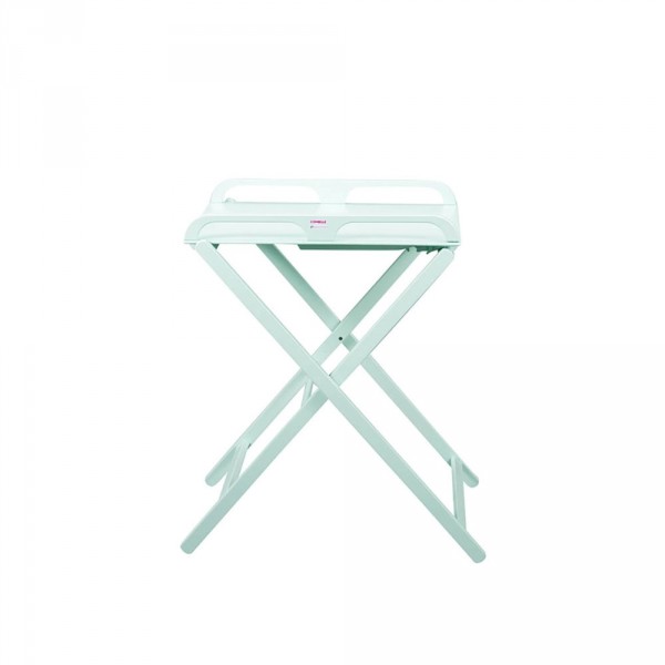 Table à langer jade pliante laque vert mint Combelle
