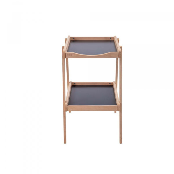 Table à langer avec 2 plateaux léna vernis naturel Combelle