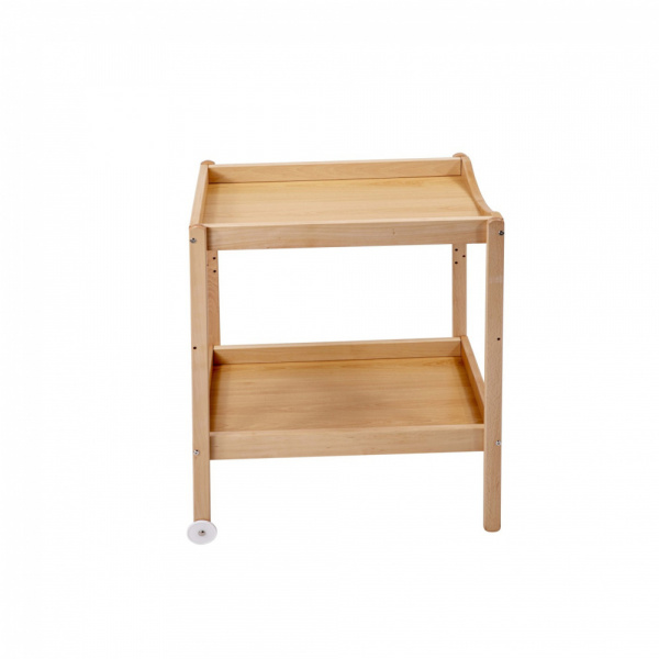 Table à langer avec 2 plateaux margot vernis naturel Combelle