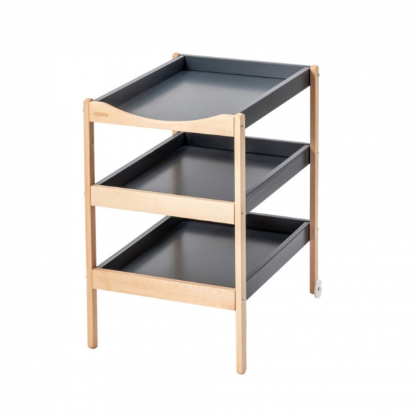 Table à langer avec 2 plateaux margot hybride anthracite Combelle