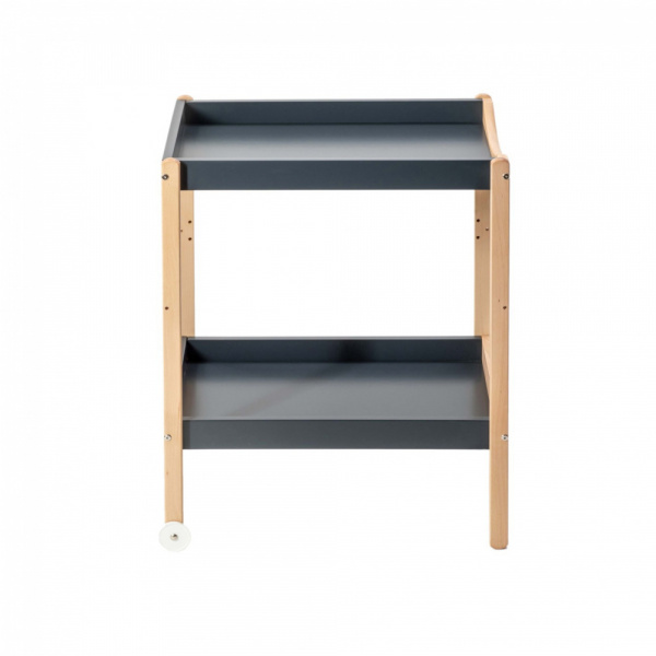Table à langer avec 2 plateaux margot hybride anthracite Combelle