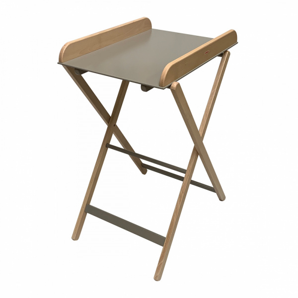 Table à langer jade pliante hybride gris Combelle