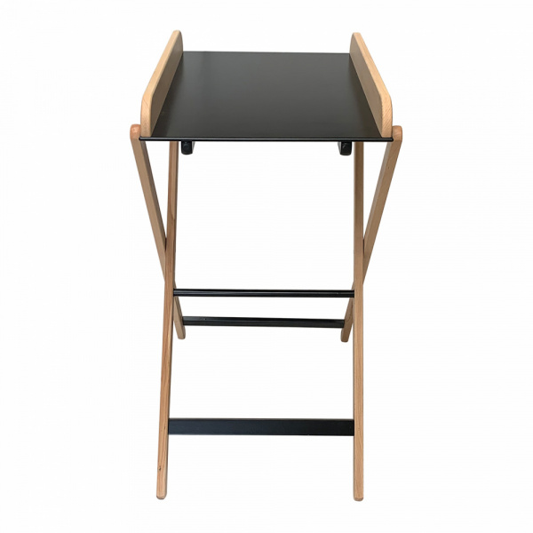 Table à langer jade pliante hybride noir Combelle