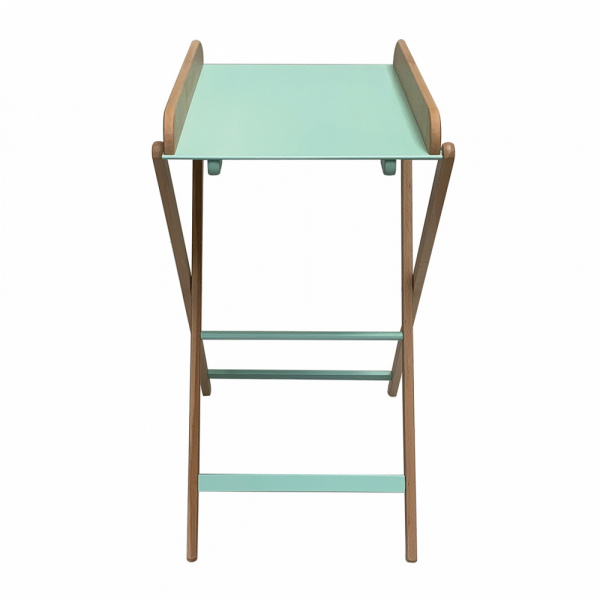 Table à langer jade pliante hybride vert mint Combelle