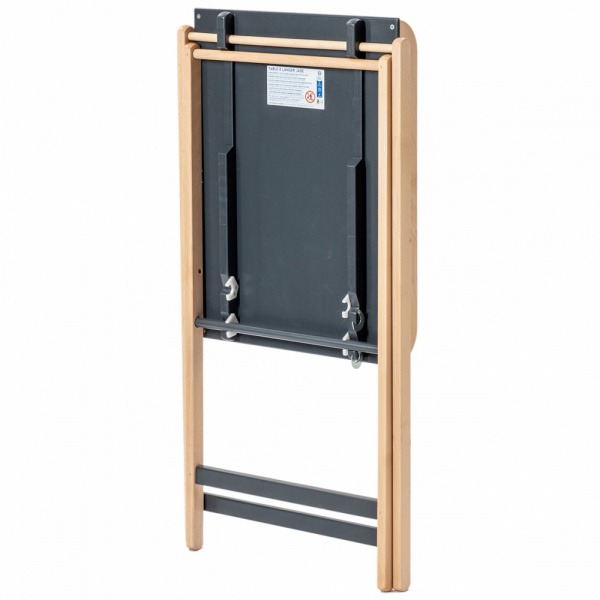 Table à langer jade pliante vernis naturel Combelle