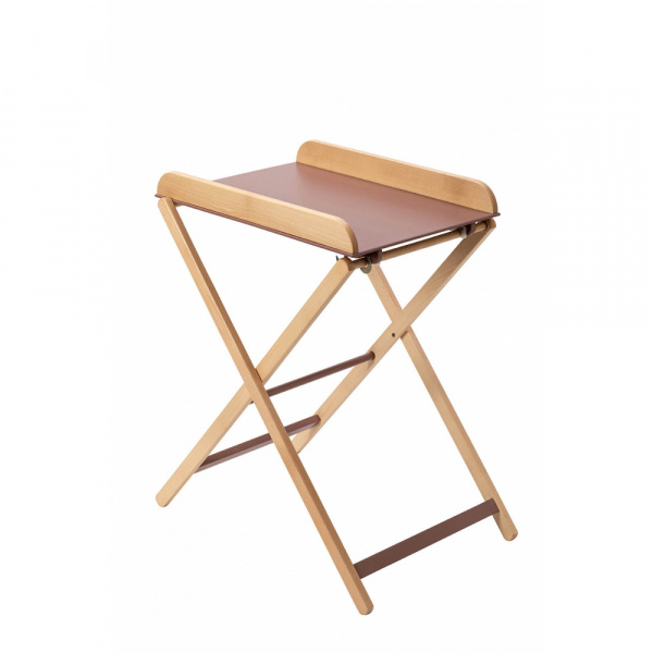 Table à langer pliable jade hybride vieux rose Combelle