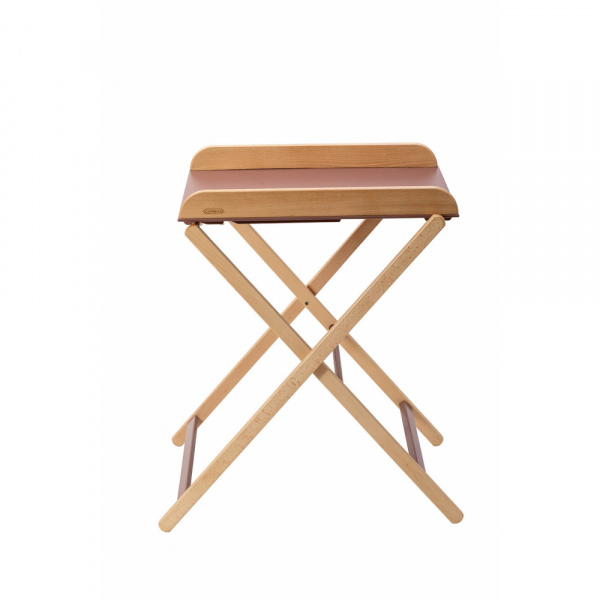 Table à langer pliable jade hybride vieux rose Combelle