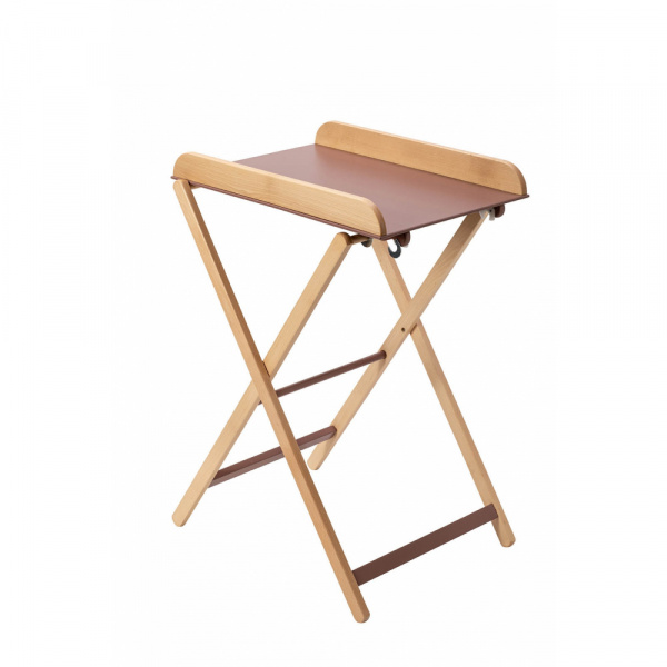 Table à langer pliable jade hybride vieux rose Combelle