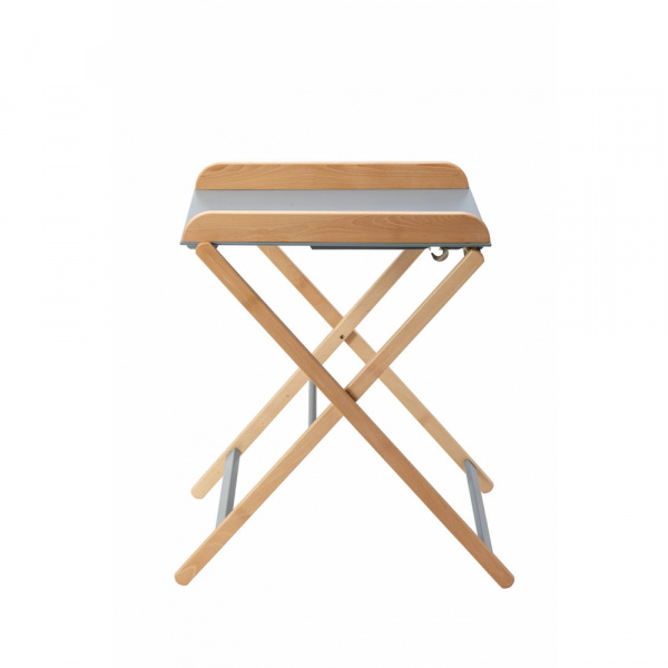 Table à langer jade pliante hybride bleu gris Combelle