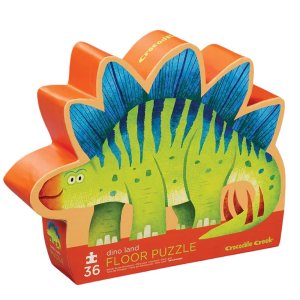 Maxi puzzle 36 pièces le monde des dinosaures Crocodile creek