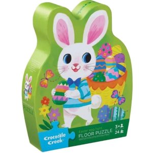 Maxi puzzle 24 pièces lapin de pâques Crocodile creek