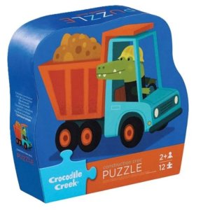 Mini puzzle 12 pièces croc de cronstruction Crocodile creek