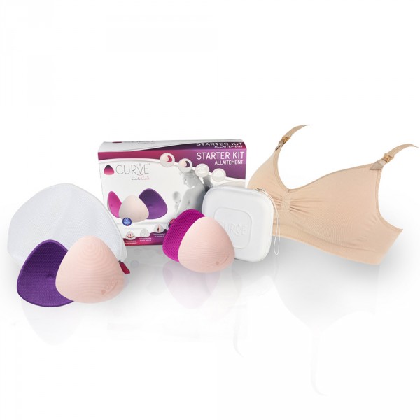 Starter kit allaitement curve nudeExiste en plusieurs tailles