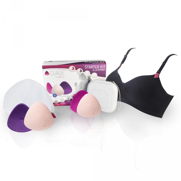 Starter kit allaitement curve noirExiste en plusieurs tailles