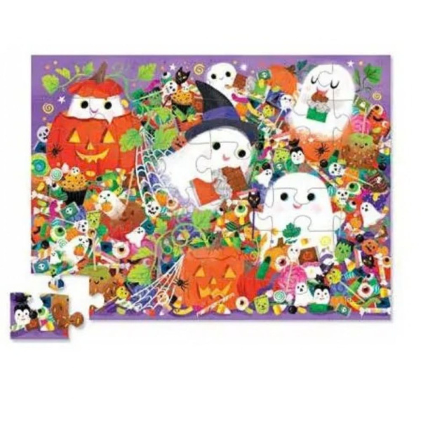 Maxi puzzle 36 pièces halloween Crocodile creek