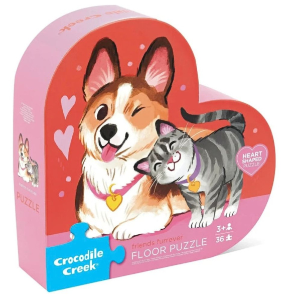 Maxi puzzle 36 pièces friends forever Crocodile creek