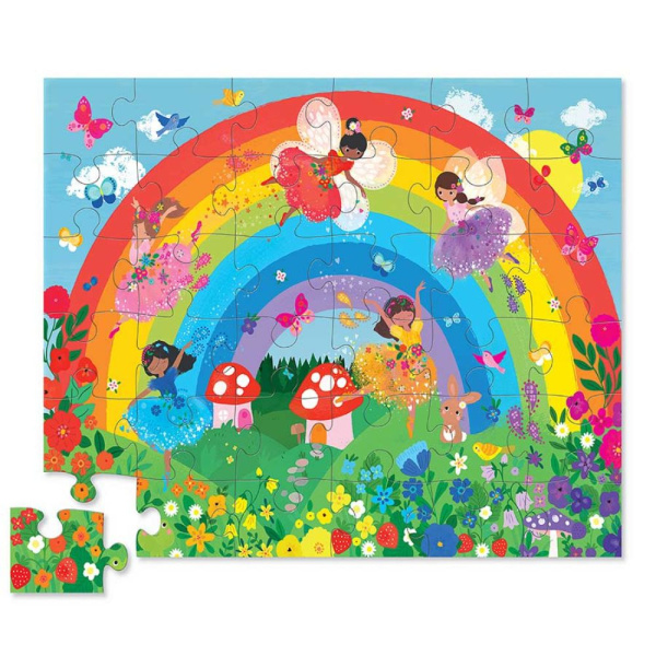Maxi puzzle 36 pièces arc en ciel Crocodile creek