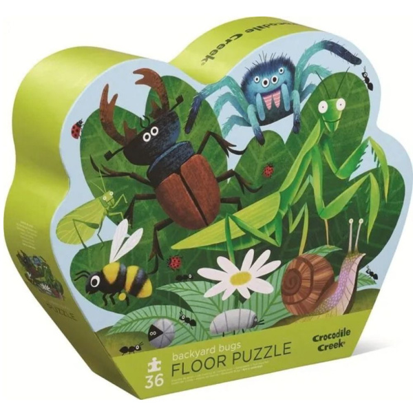 Maxi puzzle 36 pièces les insectes Crocodile creek