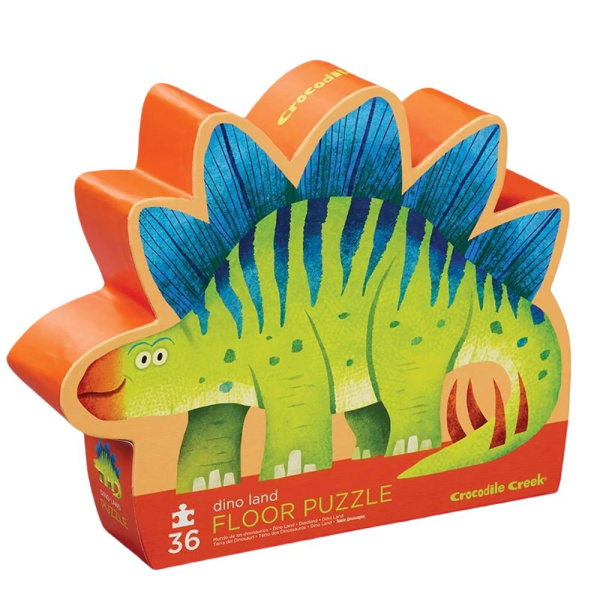 Maxi puzzle 36 pièces le monde des dinosaures Crocodile creek